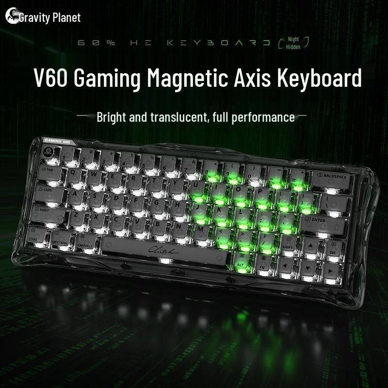 GravaStar V60 Magnetic Switch Mechanical Gaming Keyboard