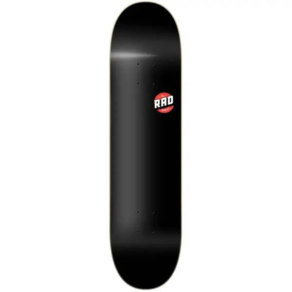Skateboard Deck RAD Blank Logo (8" - Sort)