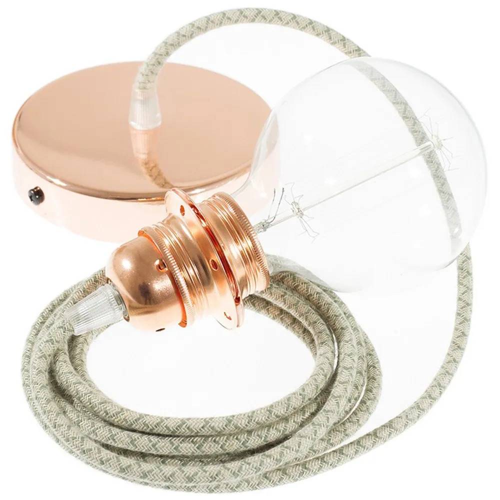 Creative Cables Rd62 Lozenge 2 M Hængende Lampe Pendel Til Lampeskærm