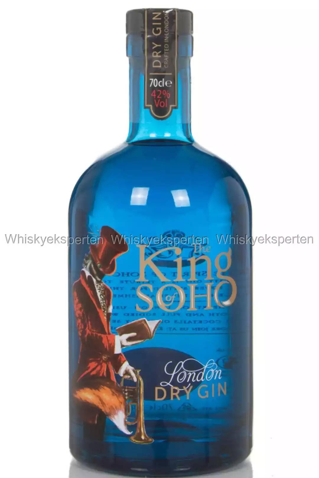 King of Soho London Dry Gin 70 cl, 42%