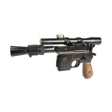 Star Wars Han Solo M712 Smuggler Blaster i skala 1:1 i metall