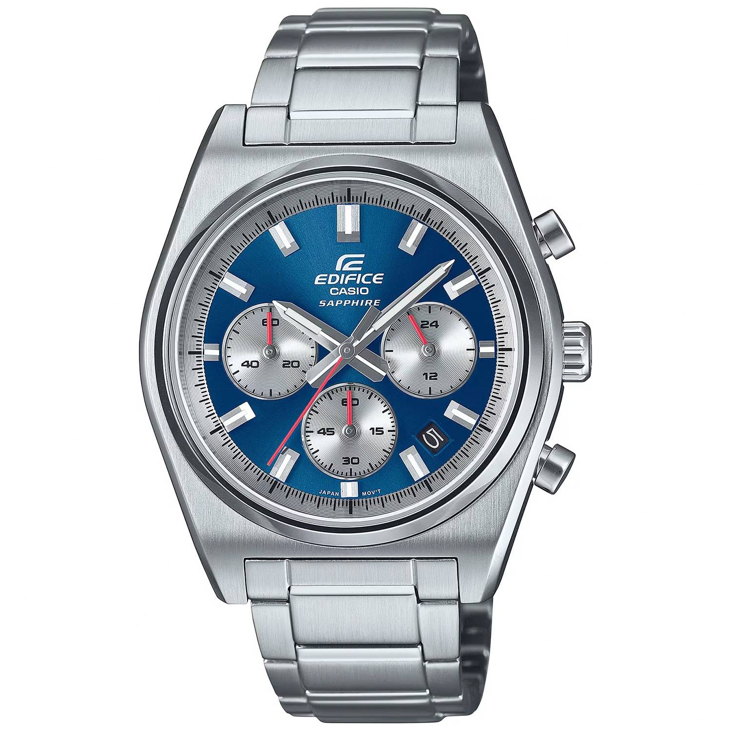 Casio Edifice EFB-730D-2AVUEF - Herr - 40 mm - Digital - Quartz - Safirglas - Blå (20 mm)