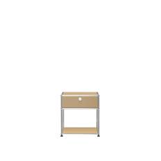 USM - USM Haller Nightstand P2 - USM Beige - Sengeborde - Fritz Haller,Paul Schärer - Beige - Metal