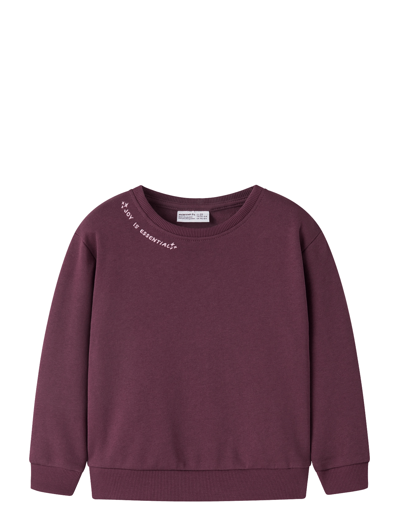 NAME IT Nmfokala Ls Nreg Swe Bru Pb | Burgundy | 104
