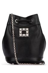 Roger Vivier Vivier Bucket Bag — Black