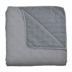 Pierre Cardin LORENA Anthracite King Size Quilt Bedspread (3 Dele)