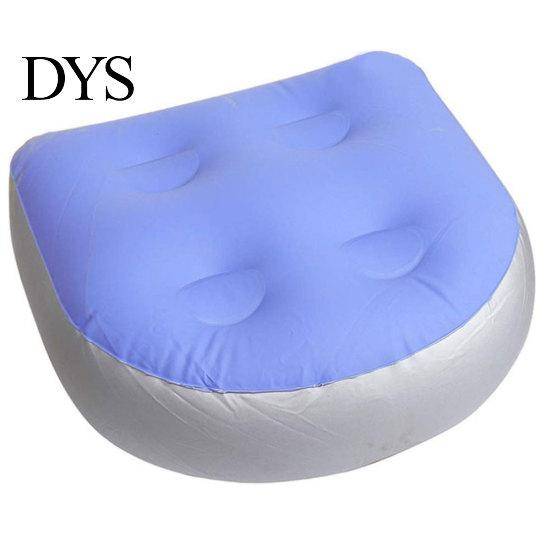 Hot Tub Bath Spa Booster Seat Matt Pad Uppblåsbar stolsdyna med sugkopp
