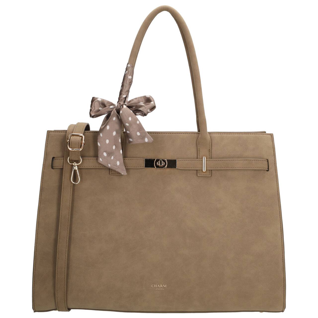 Charm London Hamptons arbejdstaske (TAUPE (016))