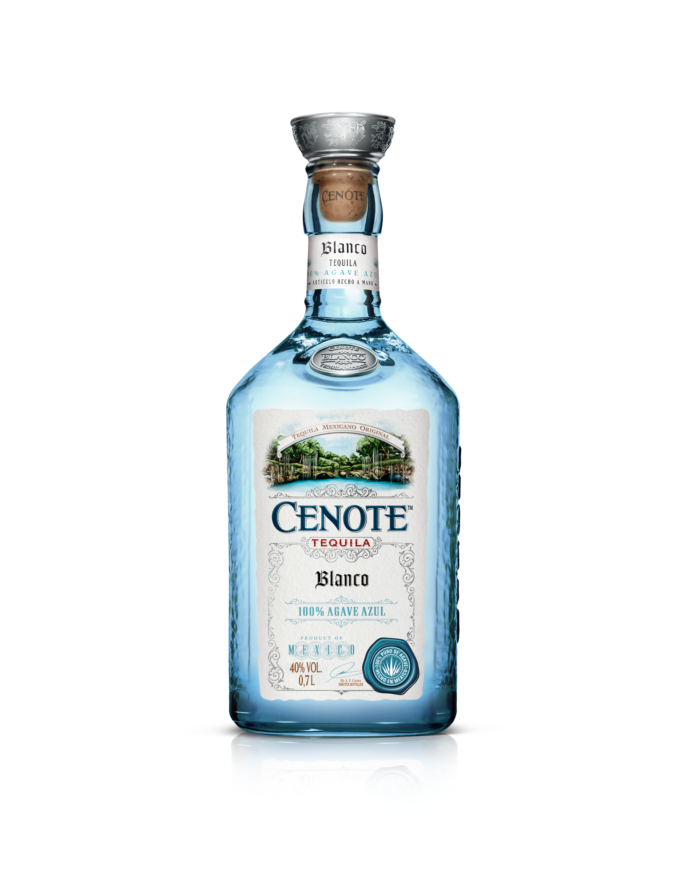 Cenote Blanco Tequila 40% 70 cl. | 70 CL..