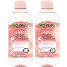Garnier Micellar Rose Water Cleanse & Glow 400ml Duo Pack