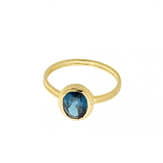 Hellir blue ice ring - 52