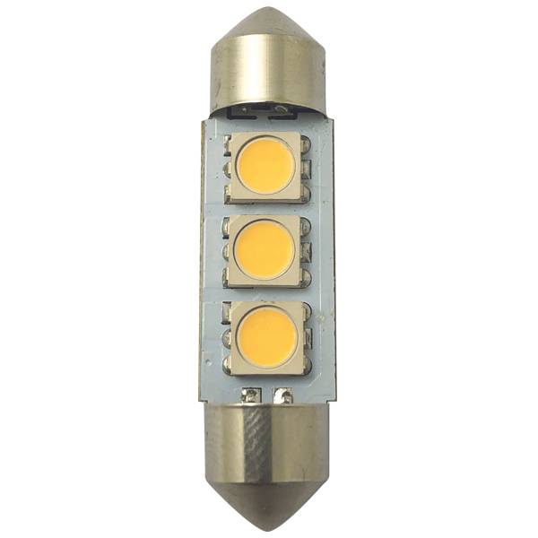 1852 led pinolpære 37mm 10-36vdc, 2 stk