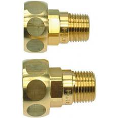 Pumpenverschraubung Satz Rp 1/2'' AG x 15i x 1 1/4'' ÜW aus Messing, ohne Dichtungen