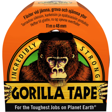 Gorilla Tape 11x48mm  Svart