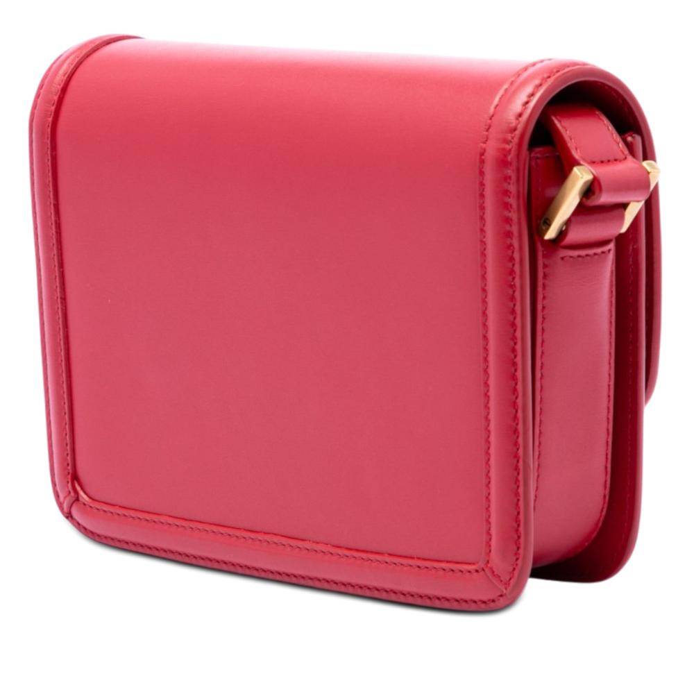 Yves Saint Laurent Vintage Shoulder Bag Stl. - Axelremsväskor Från Magasin - Red (L 14cm x W 18cm x D 4.50cm)