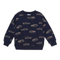Minymo Sweatshirts - AOP - Parisian Night - Minymo - 2 år (92) - Sweatshirt