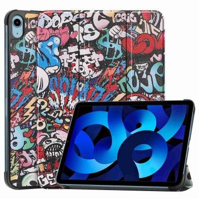 Apple iPad 11 11th Gen (2025) Fodral Tri-fold Graffiti