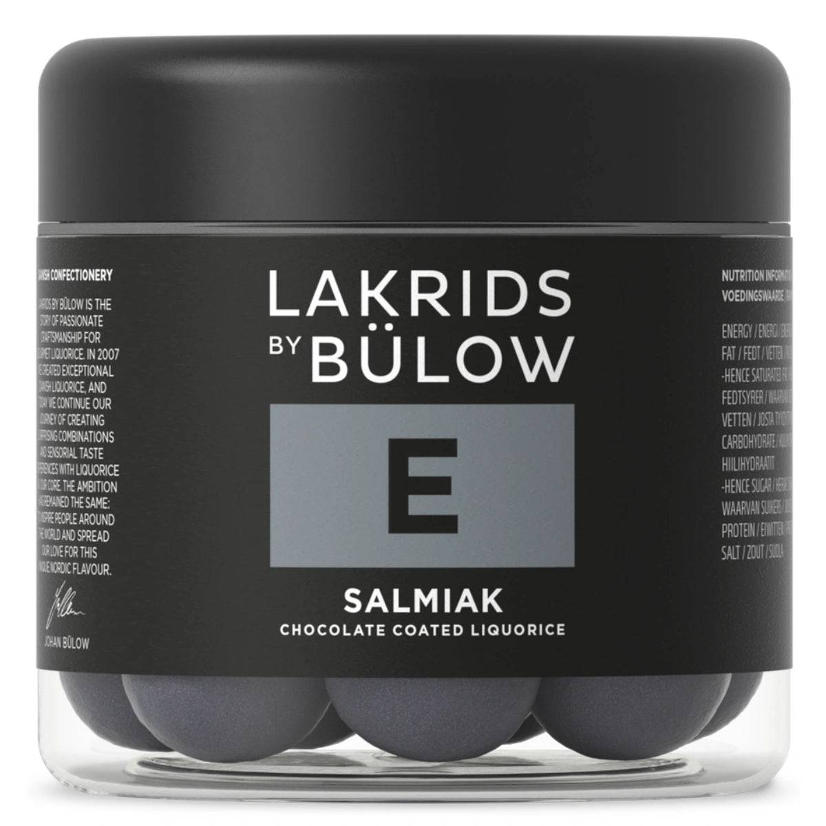 Lakrids by Bülow - E - SALMIAK SMALL (115 g)
