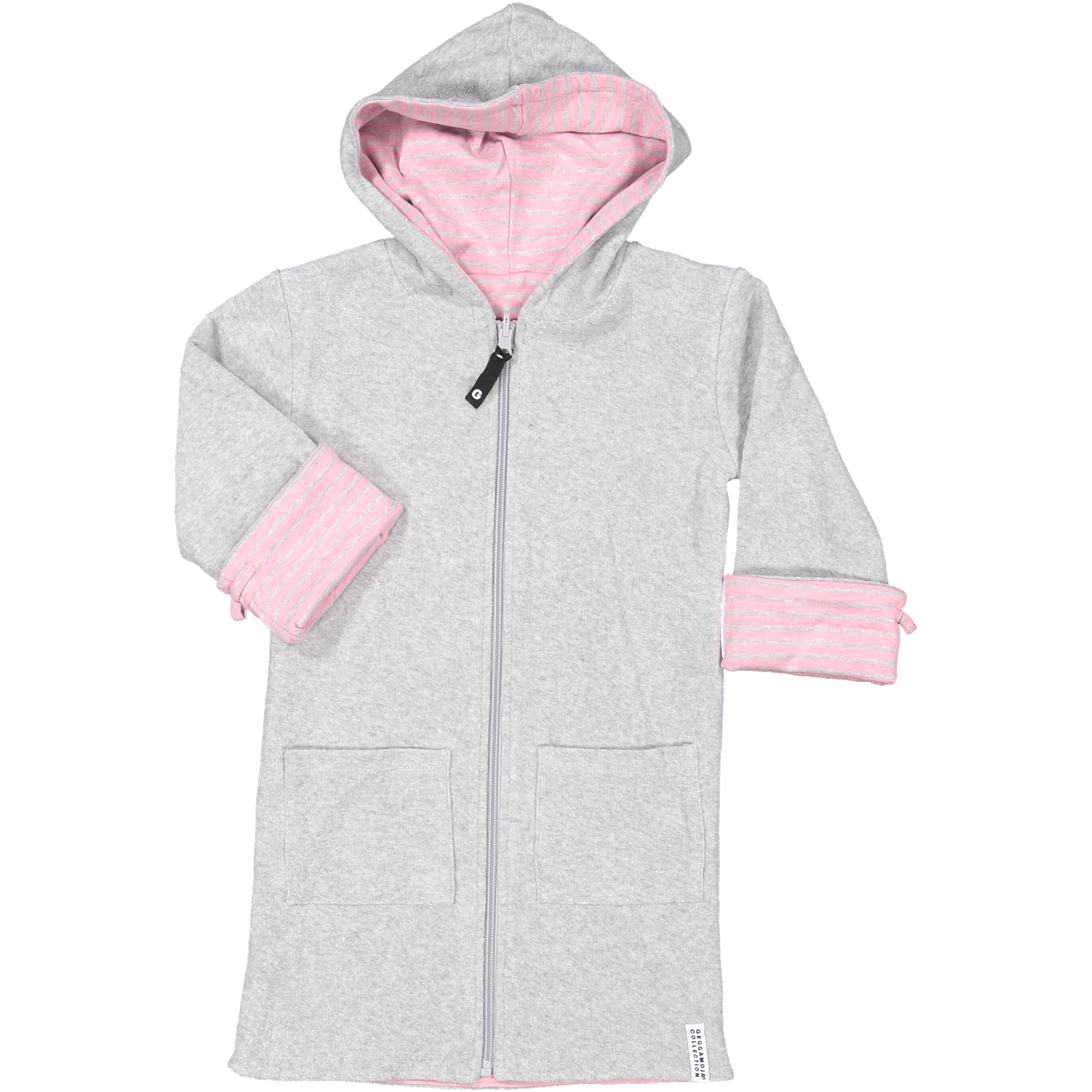 Barn- Badrock Classic Rosa randigt