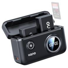 llano NP-FW50 2er-Pack 1100 mAh Akku 18 W Schnellladegerät für Sony Alpha A6400, A6000, A6300, A5100, ZV-E10, A7S, A7, A7Sii, A7S, A7R, A7ii, Smart Digital Display, magnetische Schnappabdeckung