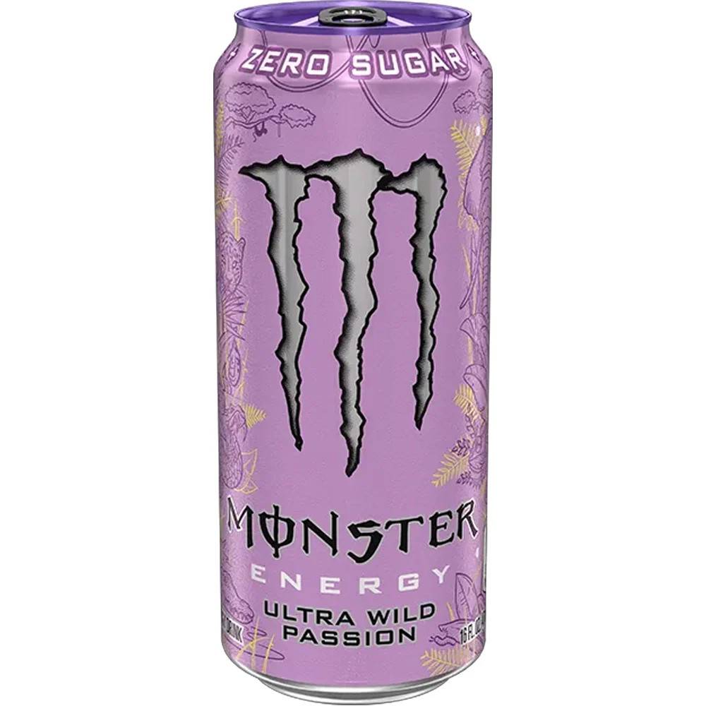 Monster Energy - Ultra Wild Passion Mix Zero Sugar USA 473ml