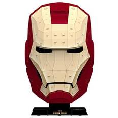 Marvel Iron Man Helmet Style #1 Gold and Red 3D Puzzle