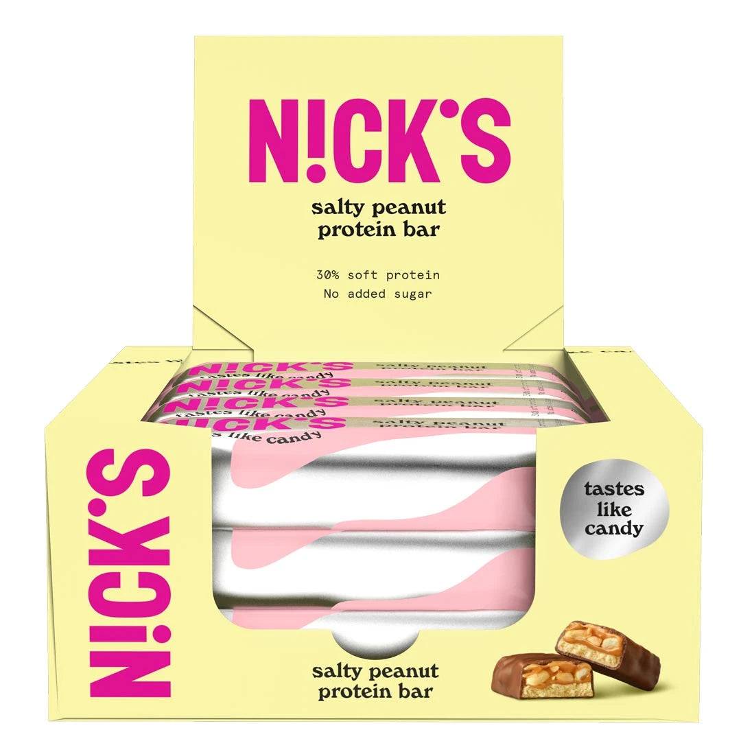 12 X Nicks Soft Bar 50 G Salty Peanut Super Deal