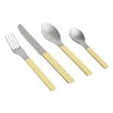 MVS cutlery, set of 4, yellow