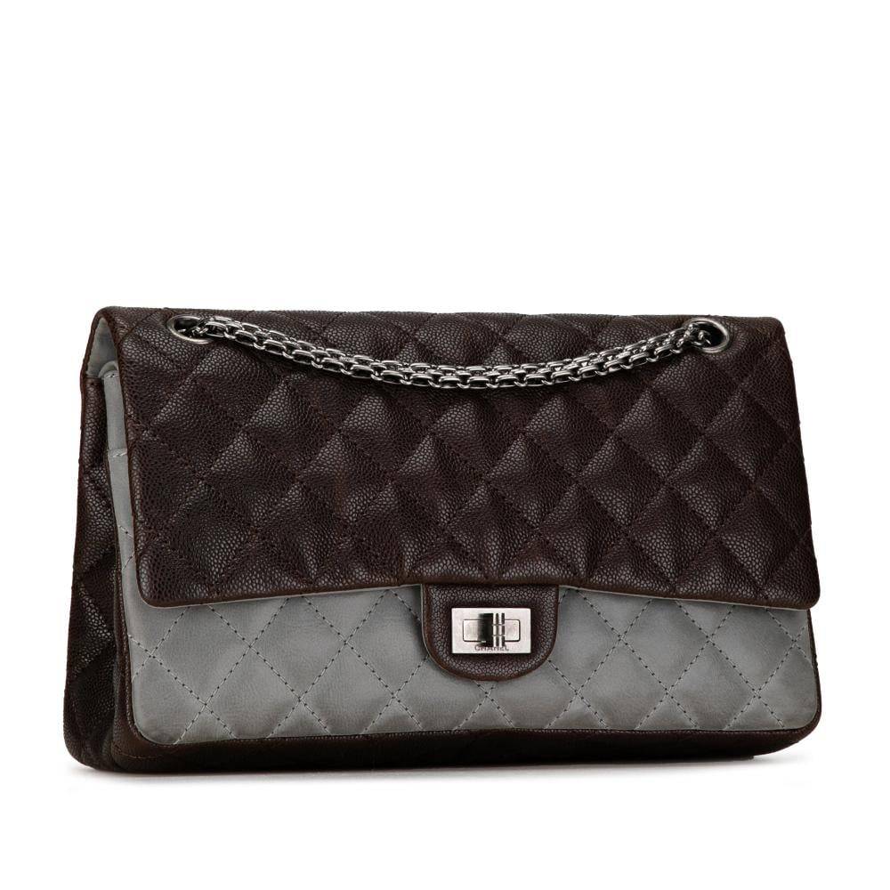 Chanel Vintage Chanel Flap Bag L 16cm x W 27.50cm x D 9cm - Chanel Vintage hos Magasin.