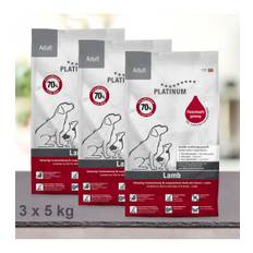 15 kg PLATINUM Lam Voksen hundefoder