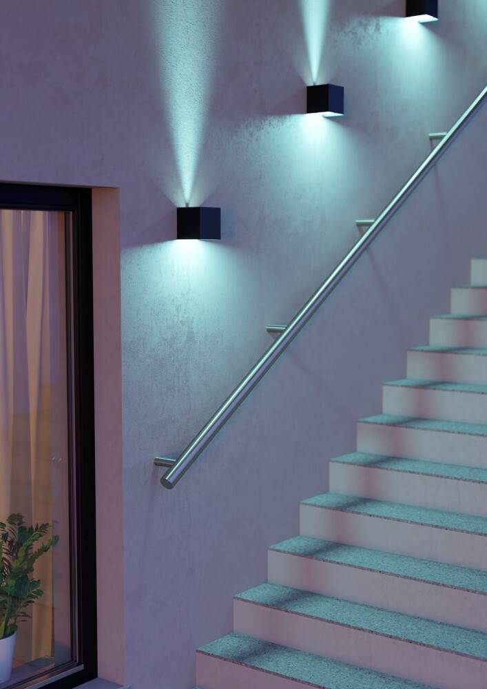 Eglo udendørs væglampe Calpino-Z LED sort