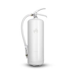 Brandsläckare,Design by Housegard, 6 kg pulver PE6HRA, Vit