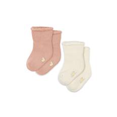 Fanga Fontana Vicino 2-pack Frottéstrumpor Cameo Rose  Cameo Rose 19-21 EU  Rosa  19-21 EU  unisex