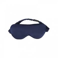 INF 100% Mulberry Silk Sleep Eye Mask Marine blå