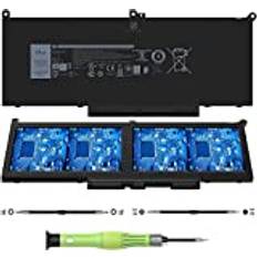 F3YGT laptopbatteri för Dell Latitude 12 7000 7280 7290 13 7000 7380 7390 14 7000 7480 7490 E7480 E7280 Series DM3WC 0DM3WC 2X39G KG7VF 451-BBYE 453-BBCF