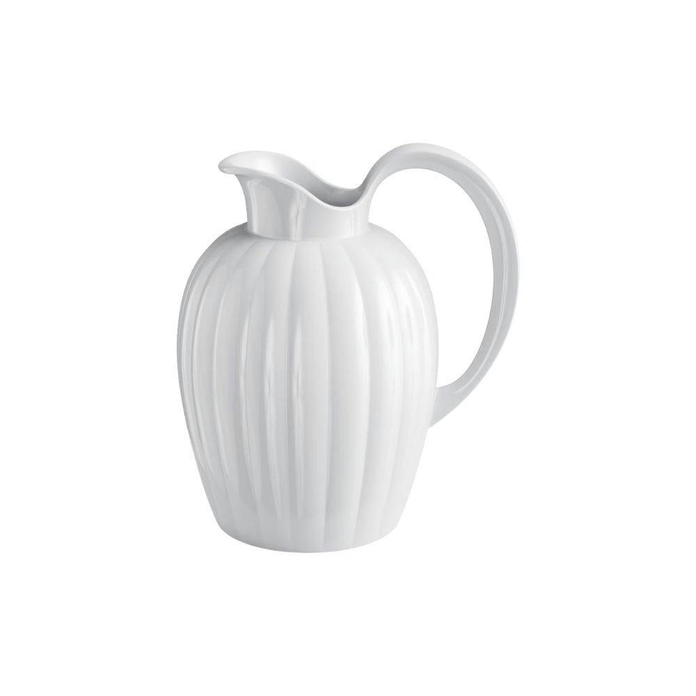 Georg Jensen Bernadotte Porslinskanna White