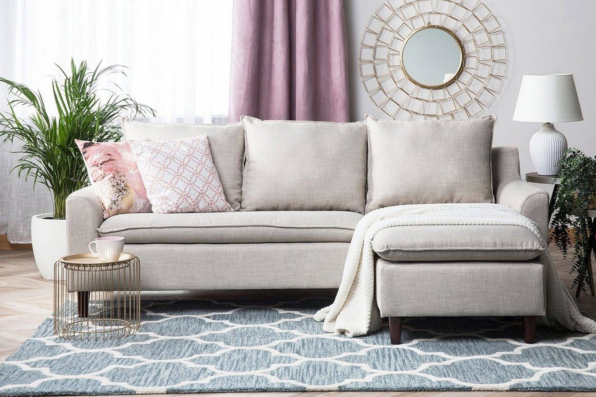 Elvenes Divansoffa 206 cm - Beige Divansoffa & schäslong