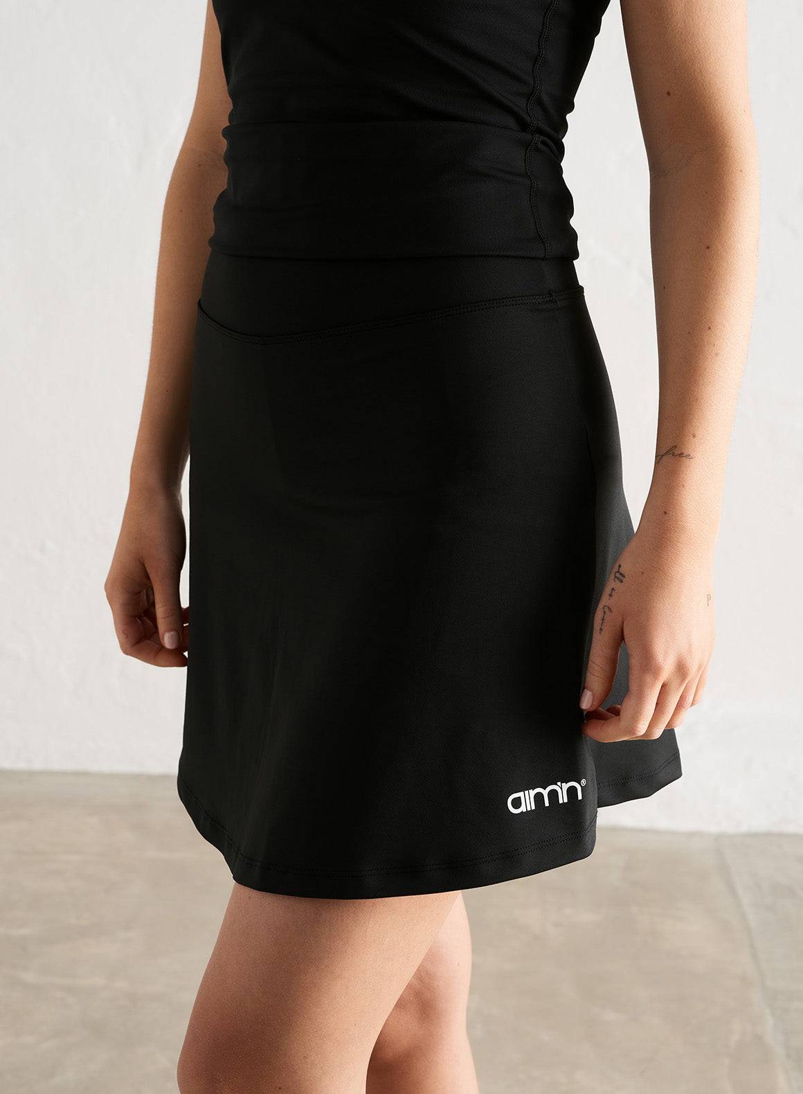 Black Core Skort - S