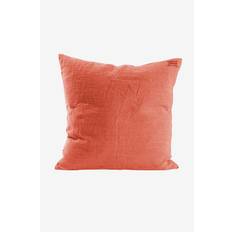 Lovely Linen - Pudebetræk Lovely i vasket hør - Orange - 60X60