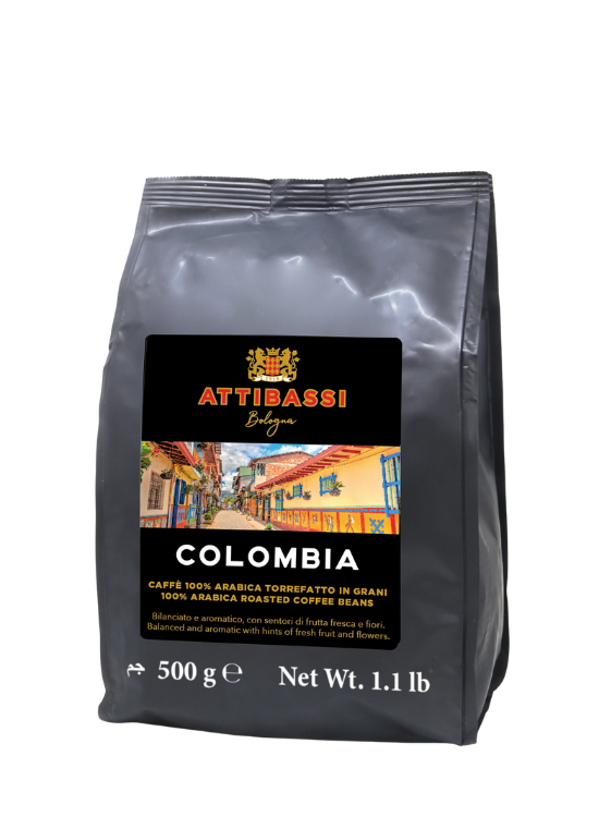 Attibassi Colombia kaffebönor 500g