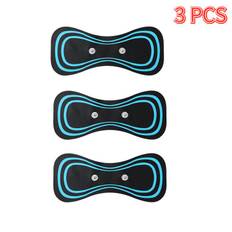 1-50 st gelkuddar för nackmassager EMS muskelmassager Pulslappar Ryggstimuleringsdekal cervikal ryggmassage Massage Smärtlindringsverktyg 3 PCS
