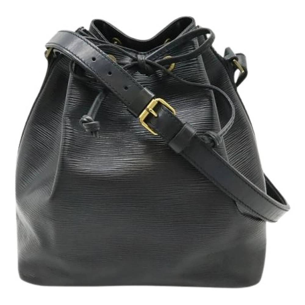 Louis Vuitton Vintage Pre-owned Petit Noe Epi Skuldertaske - Vintage - Dame - Sort - ONE SIZE - Uld