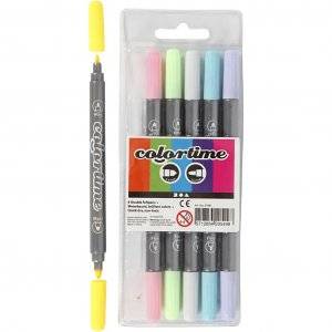 Tuschpennor - Colortime - Pastell