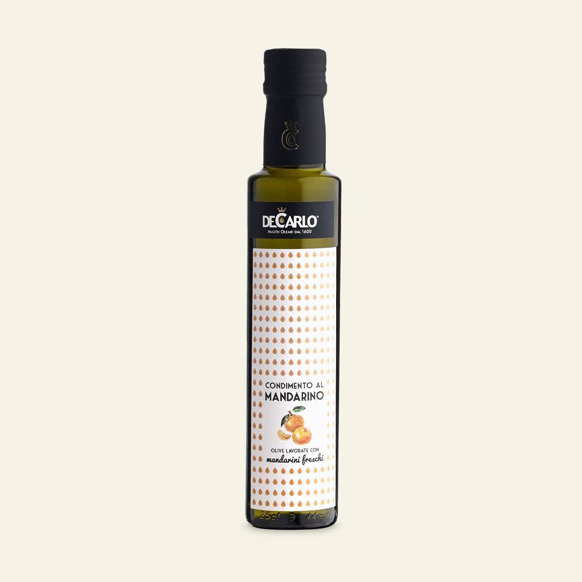 De Carlo Ekstra Jomfru Olivenolie med Mandarin