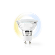 Smart LED bulb GU10 5W white NEDIS WIFILW10CRGU10 WiFi Tuya