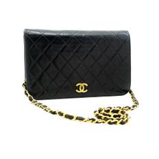 Chanel Vintage Chanel Flap Bag W 23.5cm x H 14.5cm x L 5.3cm - Chanel Vintage hos Magasin