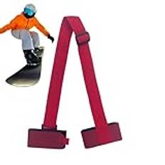 Ski Straps for Carrying, Nylon Adjustable Ski Carrier, Carrying Ski Straps, Portable Ski Holders, Shoulder Binding Strap, Snowboard Carrying Strap, Mountain Ski Carrier, Adjustable Ski Straps Ski Hold