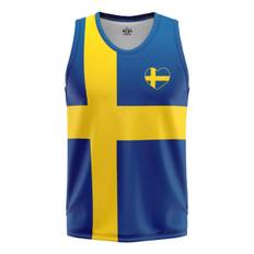 Tanktop Sveriges Flag - X-Large