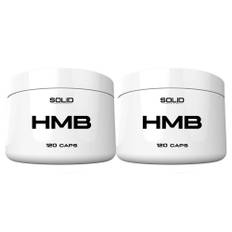 2 x SOLID Nutrition HMB, 120 mega caps