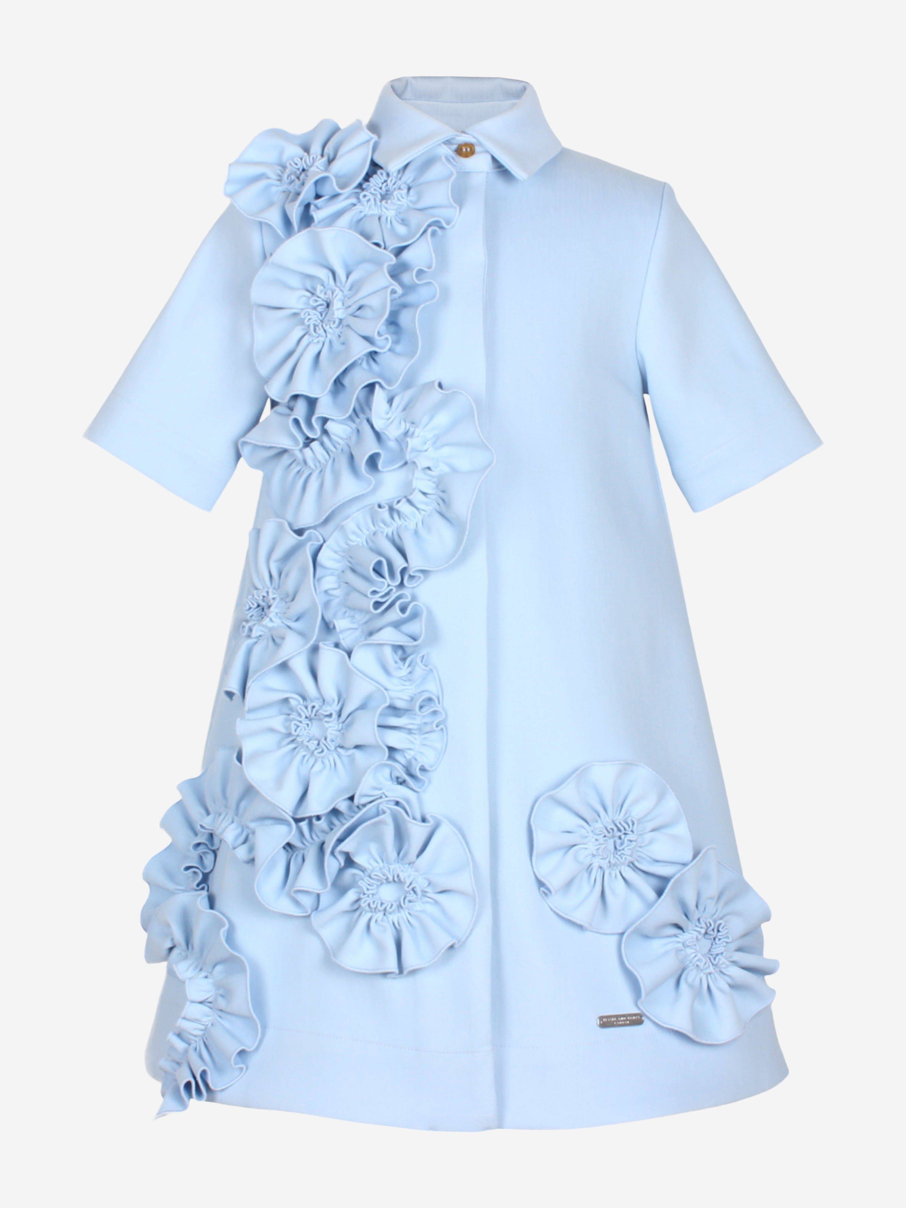 Jessie And James Girls Sunkissed Dress in Blue - Navy / 10 Yrs (10 Yrs)
